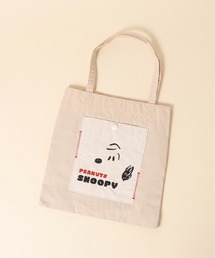 SNOOPY スヌーピー ミニトートバッグ ワッペン