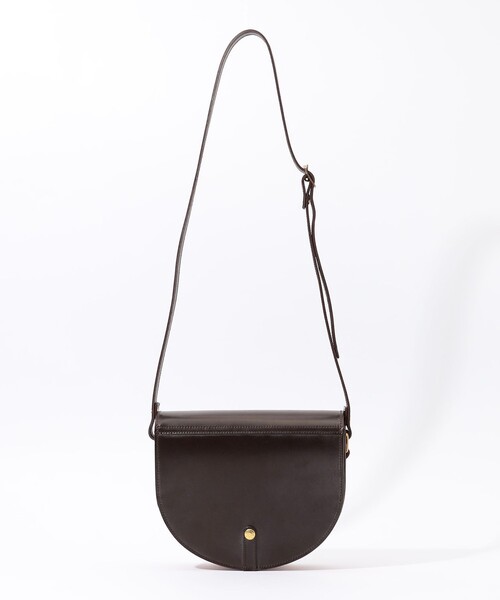 GLENROYAL(グレンロイヤル)の「【別注】GLENROYAL Saddle Shoulder Bag ブライドルレザー ショルダーバッグ(ショルダーバッグ・メンズ・ダークブラウン/ブラック・FREE)」の9枚目の写真