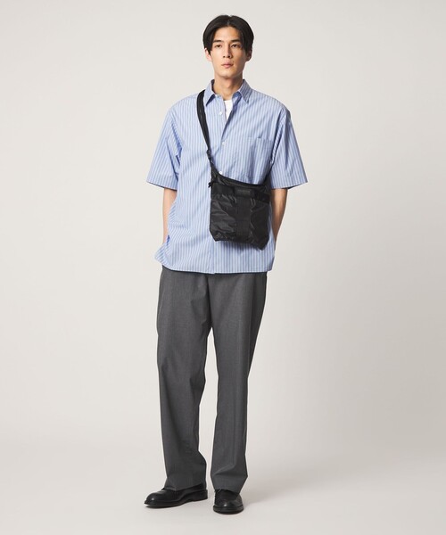 BRIEFING（ブリーフィング）の「【別注】＜BRIEFING＞SOLID LIGHT SACOCHE TALL ソリッド ライト/サコッシュ（ショルダーバッグ・メンズ・ブラック・FREE）」の14枚目の写真