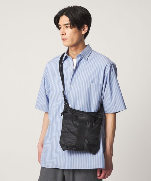 BRIEFING（ブリーフィング）の「【別注】＜BRIEFING＞SOLID LIGHT SACOCHE TALL ソリッド ライト/サコッシュ（ショルダーバッグ・メンズ・ブラック・FREE）」の15枚目の写真