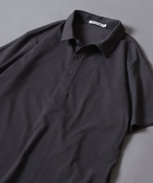 ANPAS | Dry-Touch Cotton Polo-Shirt / 【吸水速乾 綿100%】ドライコットン 半袖ポロシャツ ラガーシャツ メンズ レディース トップス 春夏 カットソー 無地 シンプル 襟付き(ポロシャツ)