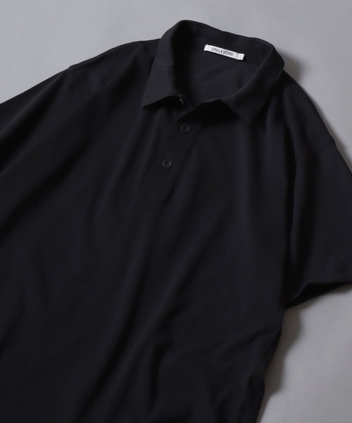 ANPAS(アンパス)の「Dry-Touch Cotton Polo-Shirt / 【吸水速乾 綿100%】ドライコットン 半袖ポロシャツ ラガーシャツ メンズ レディース トップス 春夏 カットソー 無地 シンプル 襟付き(ポロシャツ・メンズ・ホワイト/チャコールグレー/ブラック・L/M)」の3枚目の写真