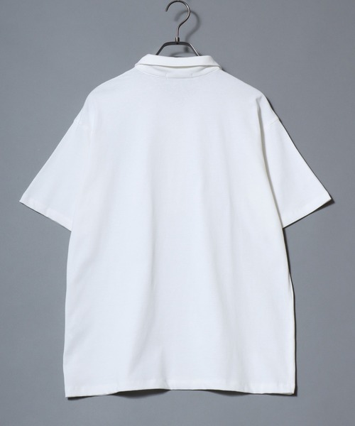 ANPAS(アンパス)の「Dry-Touch Cotton Polo-Shirt / 【吸水速乾 綿100%】ドライコットン 半袖ポロシャツ ラガーシャツ メンズ レディース トップス 春夏 カットソー 無地 シンプル 襟付き(ポロシャツ・メンズ・ホワイト/チャコールグレー/ブラック・L/M)」の6枚目の写真