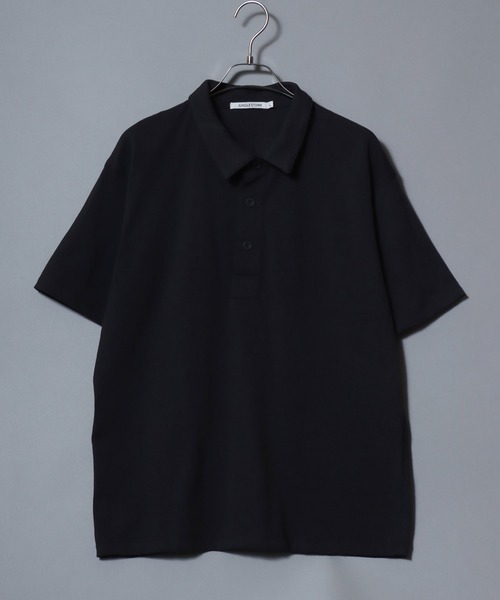 ANPAS(アンパス)の「Dry-Touch Cotton Polo-Shirt / 【吸水速乾 綿100%】ドライコットン 半袖ポロシャツ ラガーシャツ メンズ レディース トップス 春夏 カットソー 無地 シンプル 襟付き(ポロシャツ・メンズ・ホワイト/チャコールグレー/ブラック・L/M)」の18枚目の写真