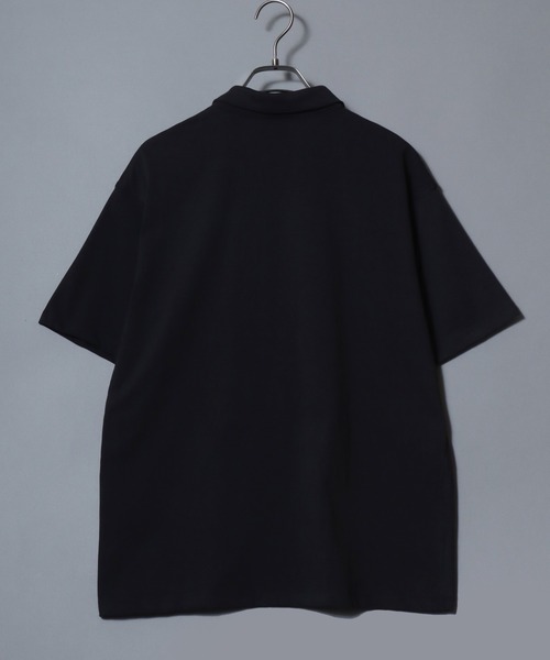 ANPAS(アンパス)の「Dry-Touch Cotton Polo-Shirt / 【吸水速乾 綿100%】ドライコットン 半袖ポロシャツ ラガーシャツ メンズ レディース トップス 春夏 カットソー 無地 シンプル 襟付き(ポロシャツ・メンズ・ホワイト/チャコールグレー/ブラック・L/M)」の19枚目の写真