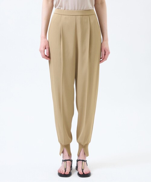 MACKINTOSH PHILOSOPHY（ﾏｯｷﾝﾄｯｼｭ ﾌｨﾛｿﾌｨｰ）の「グロッシーツイルジョグパンツ（その他パンツ・レディース・ダークネイビー/ベージュ・36/38）」の6枚目の写真