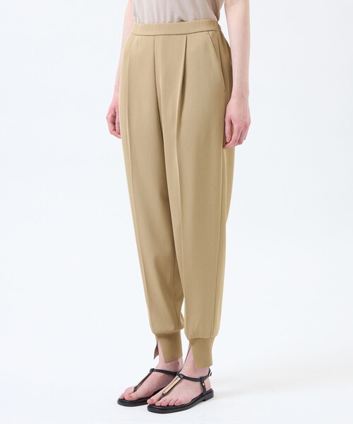MACKINTOSH PHILOSOPHY（ﾏｯｷﾝﾄｯｼｭ ﾌｨﾛｿﾌｨｰ）の「グロッシーツイルジョグパンツ（その他パンツ・レディース・ダークネイビー/ベージュ・36/38）」の7枚目の写真