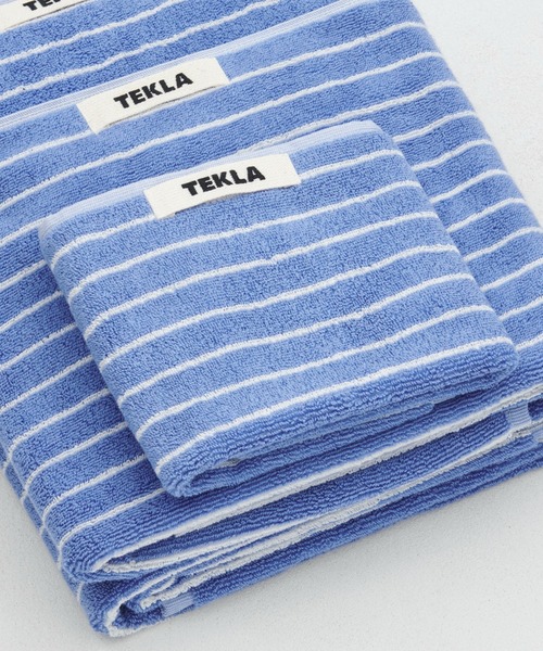 TEKLA（テクラ）の「【TEKLA】 Terry Towels Washcloth（30×30）（ハンカチ/ハンドタオル・レディース・チャコールグレー/ブルー系その他/ベージュ系その他7/ピンク系その他7/ブラウン系その他7/レッド系その他7/ベージュ/マジェンタ/ピンク/ブラウン・FREE）」の6枚目の写真