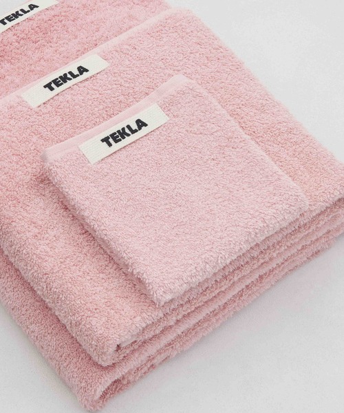 TEKLA（テクラ）の「【TEKLA】 Terry Towels Washcloth（30×30）（ハンカチ/ハンドタオル・レディース・チャコールグレー/ブルー系その他/ベージュ系その他7/ピンク系その他7/ブラウン系その他7/レッド系その他7/ベージュ/マジェンタ/ピンク/ブラウン・FREE）」の7枚目の写真