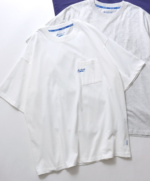 CONVERSE(コンバース)の「CONVERSE Jack Purcell/コンバース ジャックパーセル ユニセックス 半袖Tシャツ レディース メンズ(Tシャツ/カットソー・メンズ・ホワイト/アッシュグレー/ホワイト系その他2/ホワイト系その他3/グレー系その他/パープル系その他/パープル/ホワイト系その他・S/M/L)」の2枚目の写真