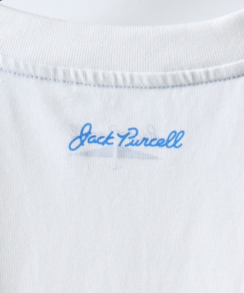 CONVERSE(コンバース)の「CONVERSE Jack Purcell/コンバース ジャックパーセル ユニセックス 半袖Tシャツ レディース メンズ(Tシャツ/カットソー・メンズ・ホワイト/アッシュグレー/ホワイト系その他2/ホワイト系その他3/グレー系その他/パープル系その他/パープル/ホワイト系その他・S/M/L)」の10枚目の写真
