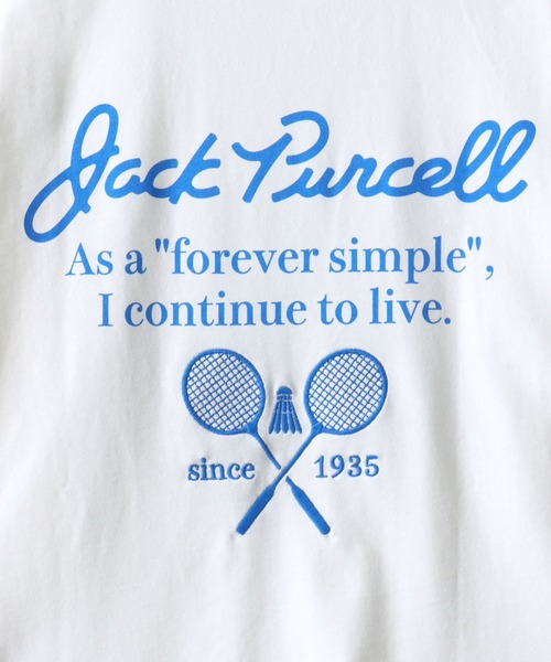 CONVERSE(コンバース)の「CONVERSE Jack Purcell/コンバース ジャックパーセル ユニセックス 半袖Tシャツ レディース メンズ(Tシャツ/カットソー・メンズ・ホワイト/アッシュグレー/ホワイト系その他2/ホワイト系その他3/グレー系その他/パープル系その他/パープル/ホワイト系その他・S/M/L)」の14枚目の写真