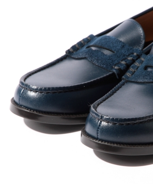 BEAMS（ビームス）の「HARUTA×BEAMS / 別注 スコッチ ローファー（ドレスシューズ・メンズ・ネイビー/ブラック・9inch/7inch/7.5inch/8.5inch/8inch/9.5inch）」の5枚目の写真