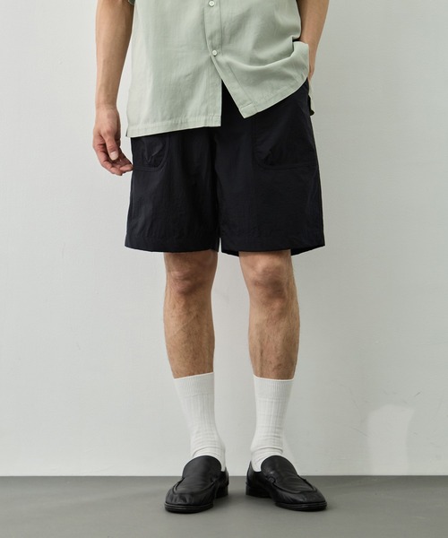 ATON(エイトン)の「【ATON/エイトン】SUPER LIGHT NYLON CLIMBING SHORTS(その他パンツ・メンズ・ネイビー/ブラウン・4/6)」の11枚目の写真