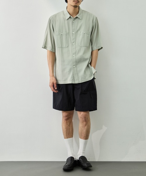 ATON(エイトン)の「【ATON/エイトン】SUPER LIGHT NYLON CLIMBING SHORTS(その他パンツ・メンズ・ネイビー/ブラウン・4/6)」の8枚目の写真
