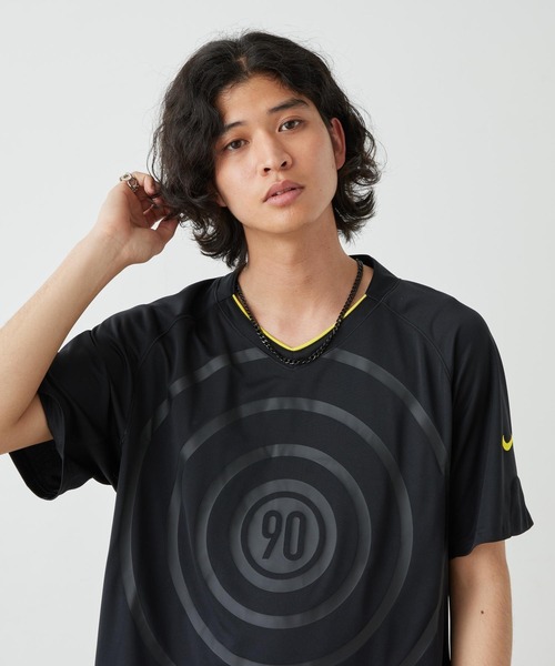 NIKE(ナイキ)の「ナイキ マッド 90 コレクション “Laser 90” メンズユニフォームトップス / Nike Mad 90 Pack "Laser 90" Men's Jersey IU4688-010 Black(ジャージ・メンズ・ブラック・XL/2XL/M/L/S)」の6枚目の写真
