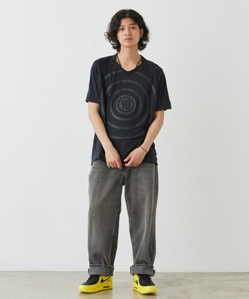 NIKE(ナイキ)の「ナイキ マッド 90 コレクション “Laser 90” メンズユニフォームトップス / Nike Mad 90 Pack "Laser 90" Men's Jersey IU4688-010 Black(ジャージ・メンズ・ブラック・XL/2XL/M/L/S)」の8枚目の写真