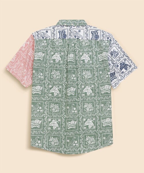 reyn spooner（レインスプーナー）の「Brooks Brothers×Reyn Spooner　コットン／ポリエステル　プルオーバー　ファン　アロハシャツ（シャツ/ブラウス・メンズ・マルチ・SMALL/MEDIUM/LARGE）」の2枚目の写真