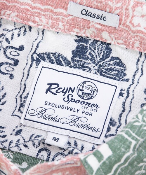 reyn spooner（レインスプーナー）の「Brooks Brothers×Reyn Spooner　コットン／ポリエステル　プルオーバー　ファン　アロハシャツ（シャツ/ブラウス・メンズ・マルチ・SMALL/MEDIUM/LARGE）」の4枚目の写真