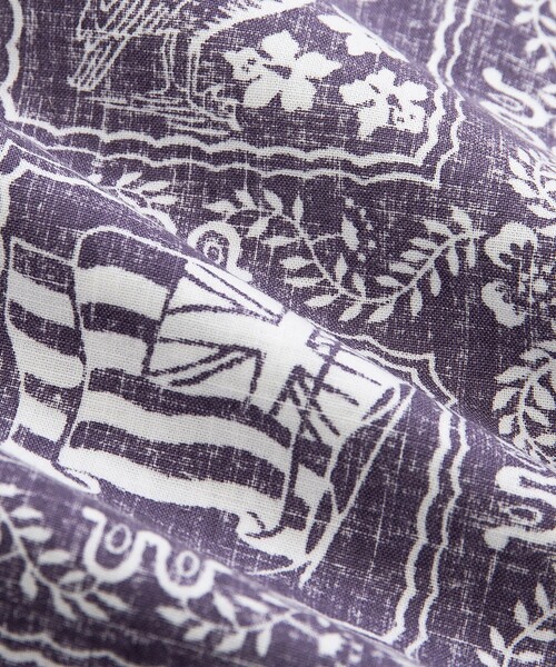 reyn spooner（レインスプーナー）の「Brooks Brothers×Reyn Spooner　コットン／ポリエステル　プルオーバー　ファン　アロハシャツ（シャツ/ブラウス・メンズ・マルチ・SMALL/MEDIUM/LARGE）」の5枚目の写真