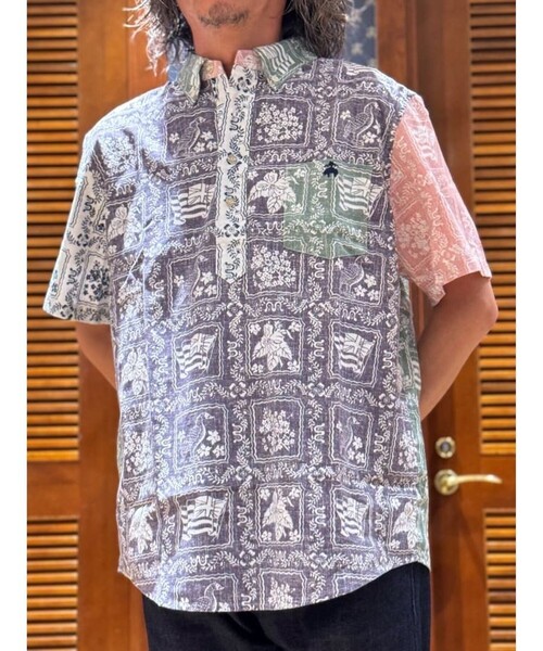 reyn spooner（レインスプーナー）の「Brooks Brothers×Reyn Spooner　コットン／ポリエステル　プルオーバー　ファン　アロハシャツ（シャツ/ブラウス・メンズ・マルチ・SMALL/MEDIUM/LARGE）」の11枚目の写真