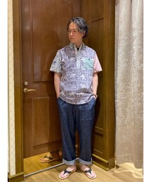 reyn spooner（レインスプーナー）の「Brooks Brothers×Reyn Spooner　コットン／ポリエステル　プルオーバー　ファン　アロハシャツ（シャツ/ブラウス）」