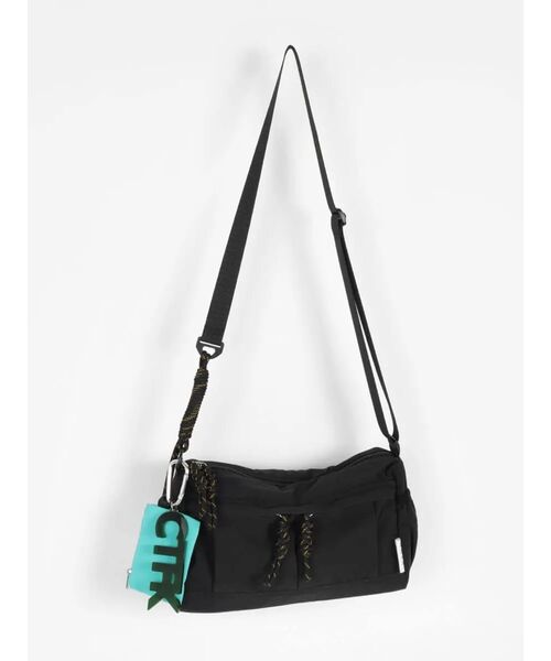:ETHROF（イーサオブ）の「Fabric Color Block Cord Shoulder Bag（ショルダーバッグ・レディース・ブラック/グレー・FREE）」の7枚目の写真