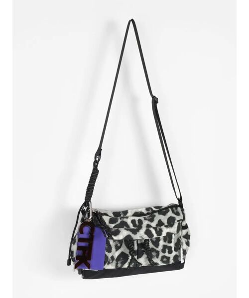 :ETHROF（イーサオブ）の「Fabric Color Block Cord Shoulder Bag（ショルダーバッグ・レディース・ブラック/グレー・FREE）」の8枚目の写真