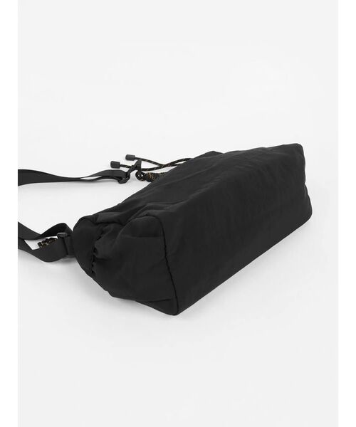 :ETHROF（イーサオブ）の「Fabric Color Block Cord Shoulder Bag（ショルダーバッグ・レディース・ブラック/グレー・FREE）」の9枚目の写真