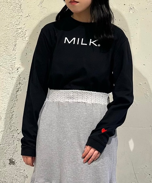 MILK(ミルク)の「オータム MILK Tシャツ(Tシャツ/カットソー・レディース・A/B・FREE)」の2枚目の写真