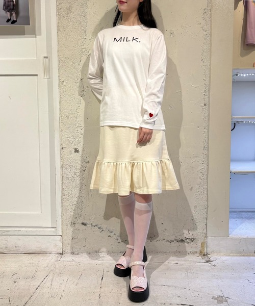 MILK(ミルク)の「オータム MILK Tシャツ(Tシャツ/カットソー・レディース・A/B・FREE)」の3枚目の写真
