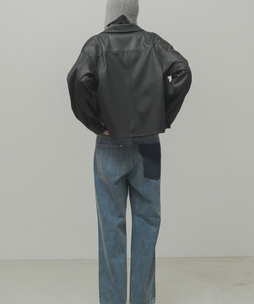 WHYTO.（ホワイト）の「「WHYTO. / ホワイト」tuck design denim（その他パンツ・レディース・インディゴブルー・36/38/40）」の6枚目の写真
