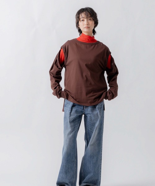 WHYTO.（ホワイト）の「「WHYTO. / ホワイト」tuck design denim（その他パンツ・レディース・インディゴブルー・36/38/40）」の11枚目の写真