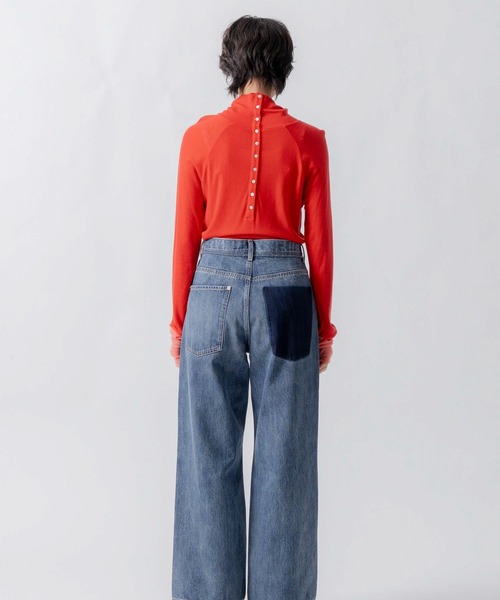 WHYTO.（ホワイト）の「「WHYTO. / ホワイト」tuck design denim（その他パンツ・レディース・インディゴブルー・36/38/40）」の19枚目の写真