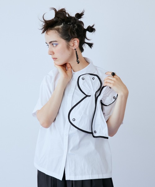 Ribbon design shirt (ленточная рубашка)