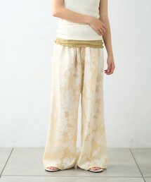 WILLOW | 【willow】カットジャガードイージーパンツ(その他パンツ)