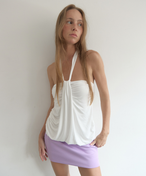 ASURA(アスラ)の「MINI SKIRT PANTS (VIOLET)(スカート・レディース・その他・MEDIUM/SMALL)」の3枚目の写真