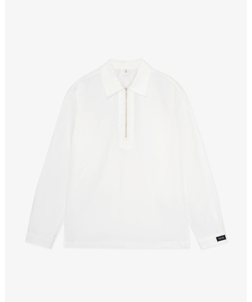 FRONT 11201（フロントワンワントゥーオーワン）の「REDE Organic Ramie Pullover Shirt（シャツ/ブラウス・メンズ・ホワイト・M/L/XL）」の2枚目の写真