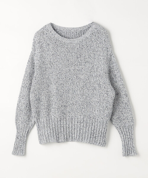 COMME CA(コムサ)の「〔 TALLサイズ 〕 和紙混杢ニット プルオーバー(ニット/セーター・レディース・ベージュ系その他/ネイビー・15号)」の16枚目の写真