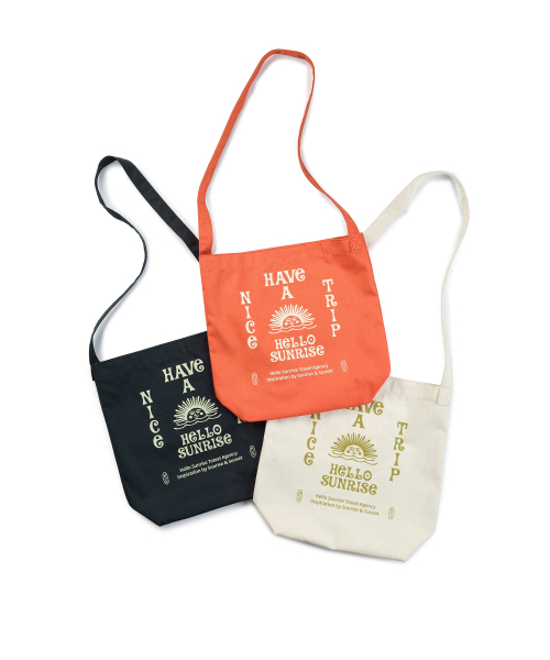HELLO SUNRISE(ハローサンライズ)の「HNT Canvas Mini Bag_Ivory(エコバッグ/サブバッグ・レディース・アイボリー・OS)」の6枚目の写真