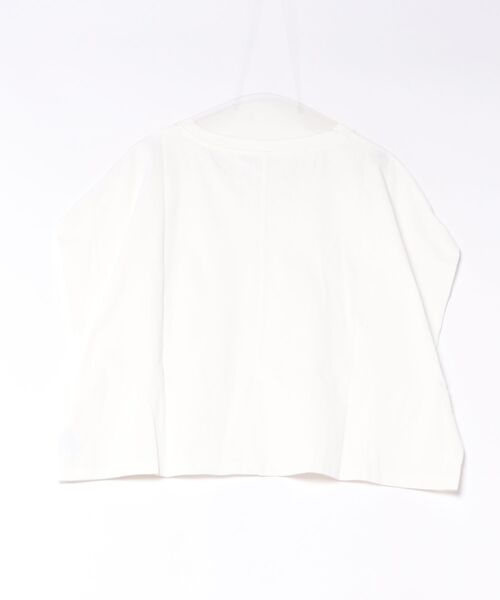GOLDJAPAN（ゴールドジャパン）の「裾タックドルマンプルオーバー【大きいサイズ対応】（Tシャツ/カットソー・レディース・ネイビー/グレー/オフホワイト/ブラック・4L～5L/LL～3L）」の19枚目の写真