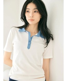 HYBRID DENIM POLO
