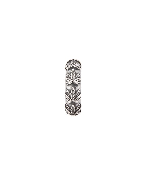 HUF（ハフ）の「PLANTLIFE HOOP PIERCE（ピアス（片耳用）・メンズ・シルバー・O/S）」の4枚目の写真