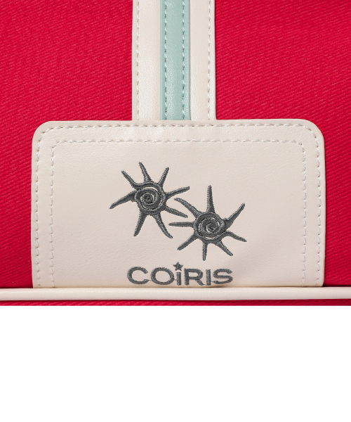 COIRIS(コイリス)の「モリックハーフムーンキャンバスボウリングバッグ(2カラー)(ショルダーバッグ・レディース・ブラック/レッド・FREE)」の4枚目の写真