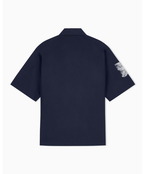 ARMANI EXCHANGE（アルマーニエクスチェンジ）の「【A|X アルマーニ エクスチェンジ】フラワープリント ルーズフィット 半袖シャツ/LOOSE（シャツ/ブラウス・メンズ・ダークネイビー・X-SMALL/X-LARGE/SMALL/MEDIUM/LARGE）」の6枚目の写真