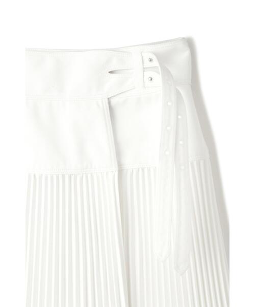YLEVE(イレーヴ)の「BOURRIENNE × YLEVE / T/C TWILL SK / EN(スカート・レディース・ホワイト・2/0/1)」の8枚目の写真