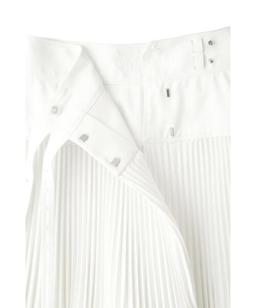 YLEVE(イレーヴ)の「BOURRIENNE × YLEVE / T/C TWILL SK / EN(スカート・レディース・ホワイト・2/0/1)」の11枚目の写真