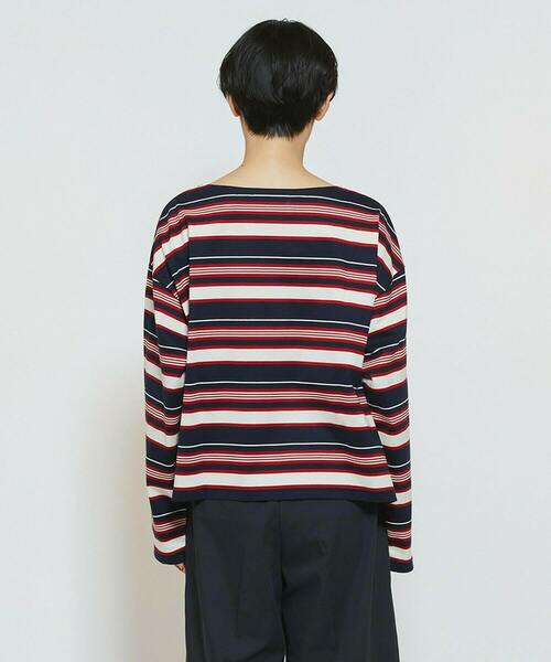 feerique(フィーリック)の「feerique マルチボーダーワイドプルオーバーT(Tシャツ/カットソー・レディース・ブラウン系その他/レッド系その他・2)」の19枚目の写真