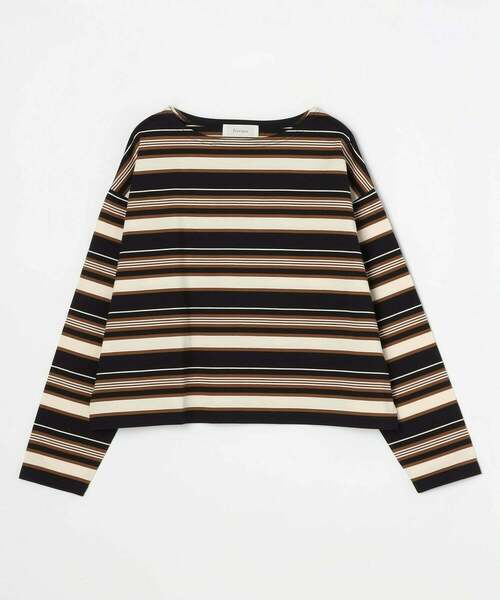 feerique(フィーリック)の「feerique マルチボーダーワイドプルオーバーT(Tシャツ/カットソー・レディース・ブラウン系その他/レッド系その他・2)」の20枚目の写真
