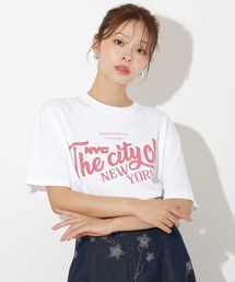 オーバーサイズロゴ Tシャツ
